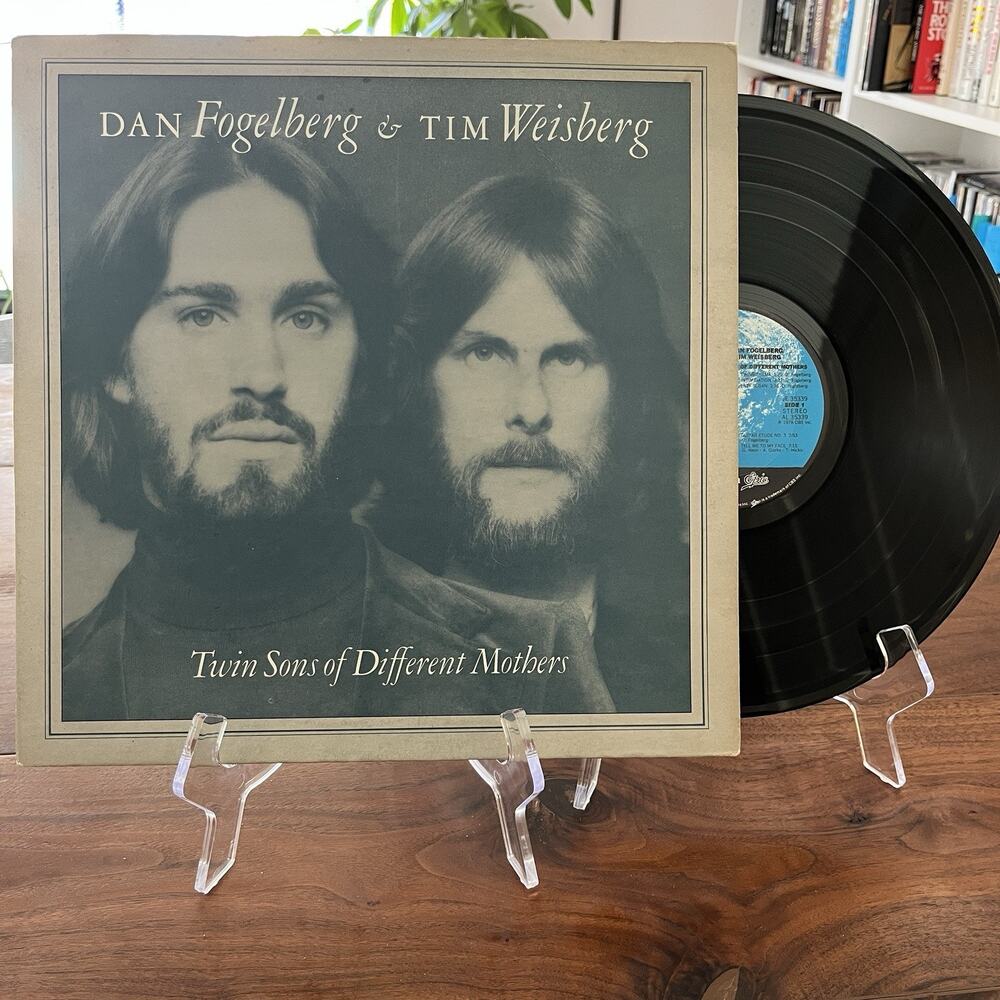 Dan Fogelberg & Tim Weisberg Twin Sons Of Different Mothers LP 1978 Full Moon